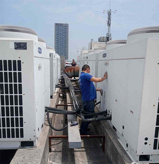 扎赉诺尔中央空调制热和不制冷系统维修方法